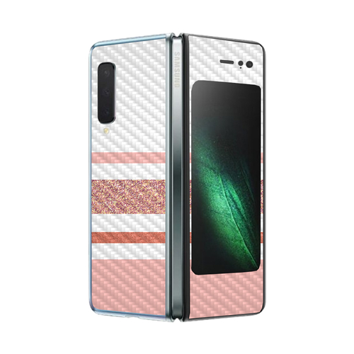 MightySkins CF-SAGFO-Trendy Stripes Carbon Fiber Skin for Samsung Gala