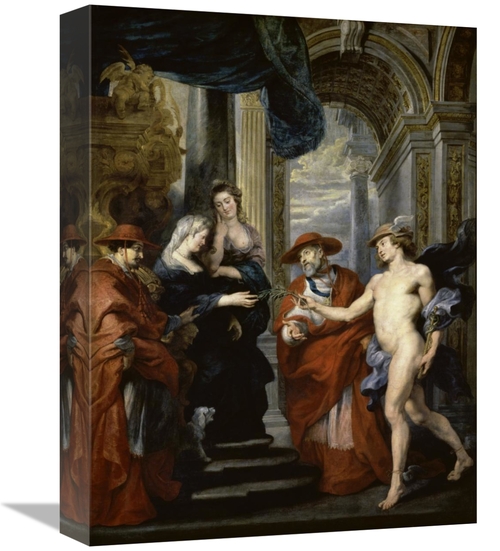 Global Gallery GCS-279932-16-142 16 in. The Treaty of Angouleme - Life