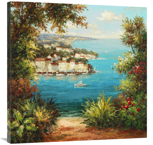 Global Gallery GCS-132513-3636-142 36 x 36 in. Harbor Outlook Art Prin
