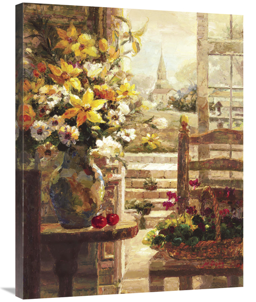 Global Gallery GCS-128076-2835-142 28 x 35 in. Jans Bouquet Art Print 