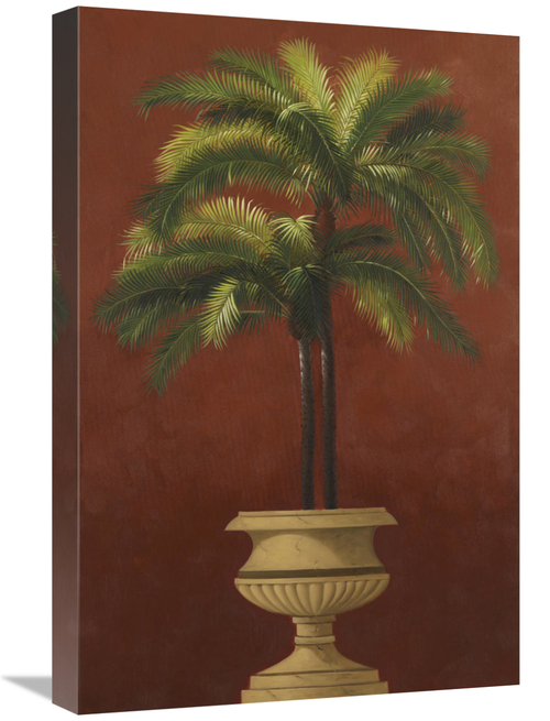Global Gallery GCS-127138-1624-142 16 x 24 in. Potted Palm Red III Art