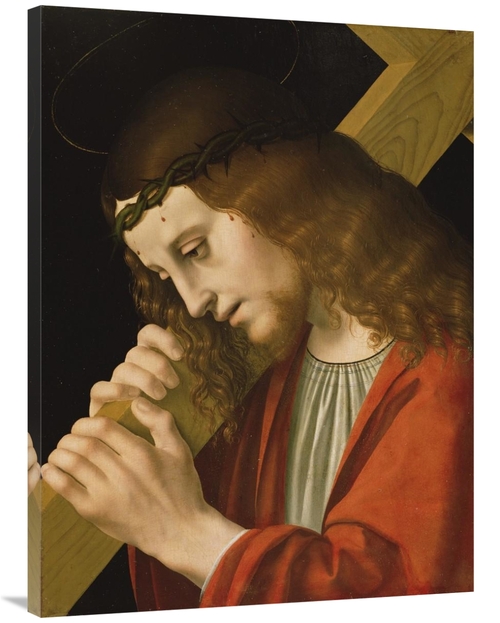 Global Gallery GCS-456118-3040-142 30 x 40 in. Christ Carrying the Cro