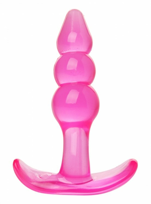 Bubbles Bumpy Starter Anal Plug - Pink