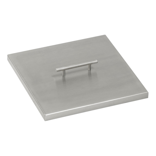 American Fireglass CV-SQP-12 12 in. Stainless Steel Cover for Square D