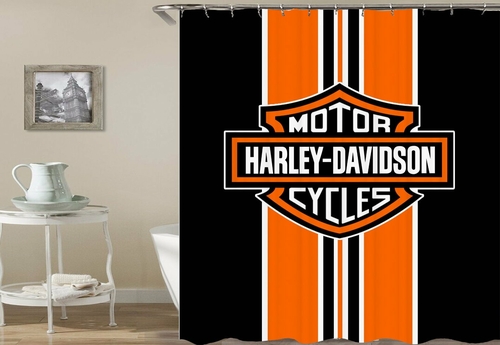 Harley Davidson Classic Shower Curtain