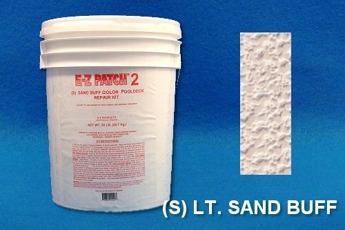 EZ Products EZP-018 50 No. POOLDECK REPAIR - - S LT. SAND BUFF 50 LB. 