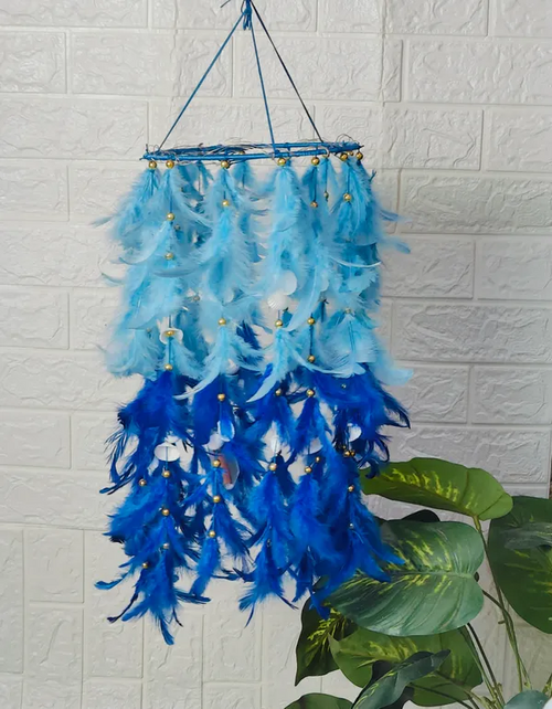 LED Blue Dream catcher 25inch