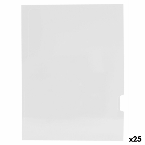 Subfolder Elba Laminated White A4 25 Pieces