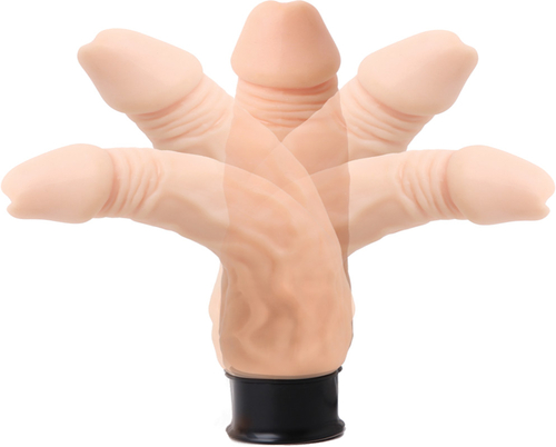 Skinsations Thick Vibra-Flex Flexible Vibe - 6  Inches