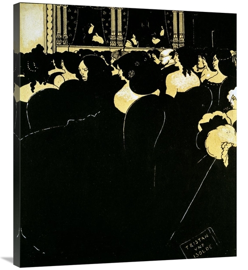 Global Gallery GCS-276686-36-142 36 in. Tristan & Isolde - The Yellow 