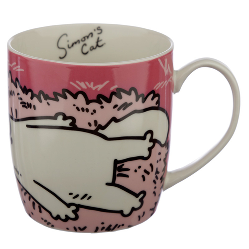 Collectable Porcelain Mug - Pink Simon's Cat