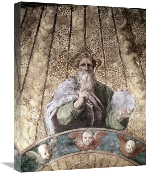 Global Gallery GCS-279518-22-142 22 in. La Disputa - Detail - The Crea