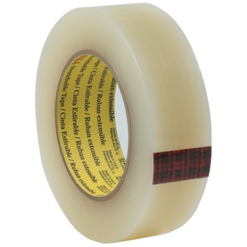 Scotch T96688846PK 1.5 x 60 Yards Clear Stretchable Tape, Pack of 