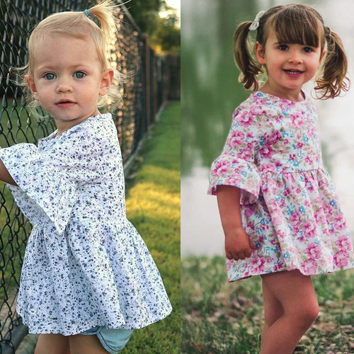 Toddler Baby girls dresses summer Floral
