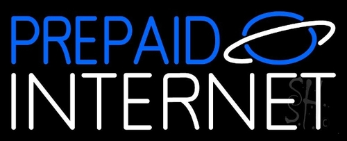 Everything Neon N105-3984 Prepaid Internet LED Neon Sign 10 x 24 - inc