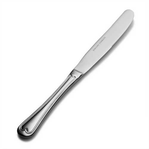 Bon Chef S611 Victoria Regular Solid Handle Dinner Knife, Pack of 