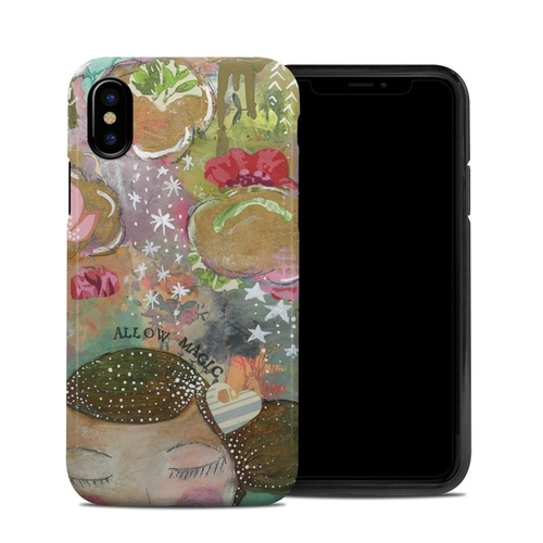 DecalGirl AIPXHC-ALLOWMAGIC Apple iPhone X Hybrid Case - Allow Magic