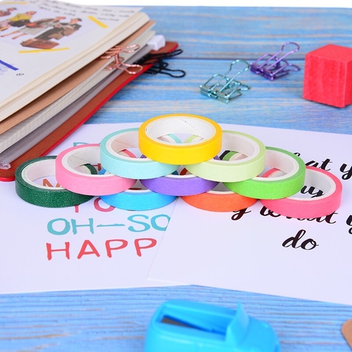 10Pcs/box DIY Scrapbooking Decoration Washi Tape