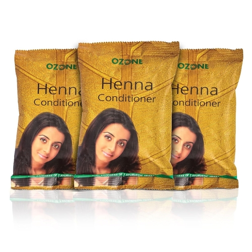 Ozone Henna Hair Conditioner For Men & Women (Pack of 3)