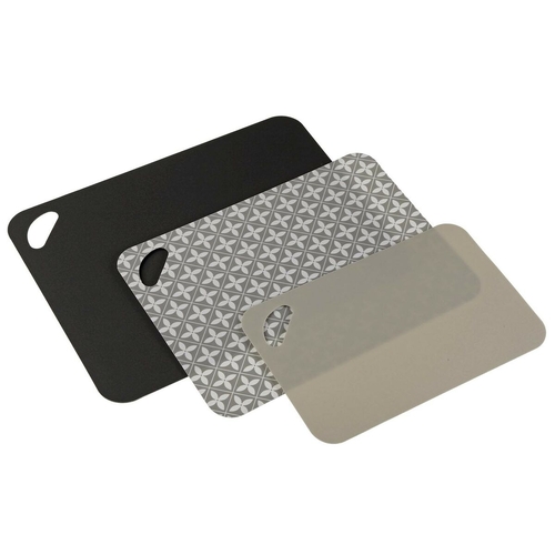 Cutting board Versa polypropylene (5 x 12 x 5 cm) (3 Pieces)