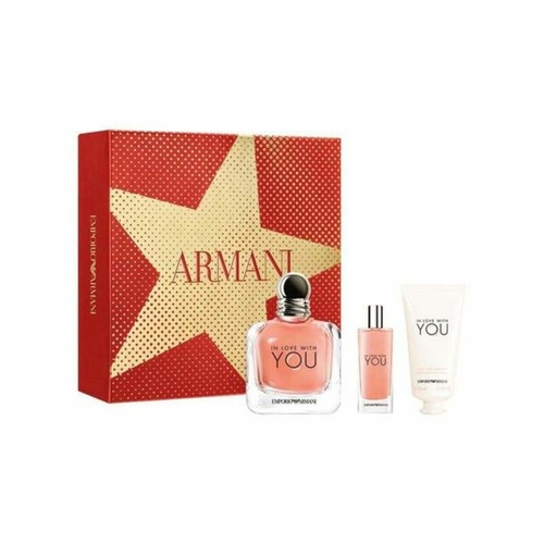 Women's Perfume Set In Love With You Armani (3 pcs)