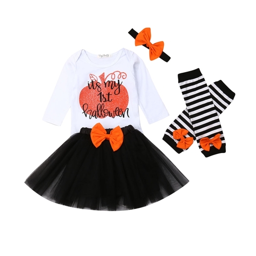 0 24M Newborn Baby Girl 1st Halloween Clothes Sets
