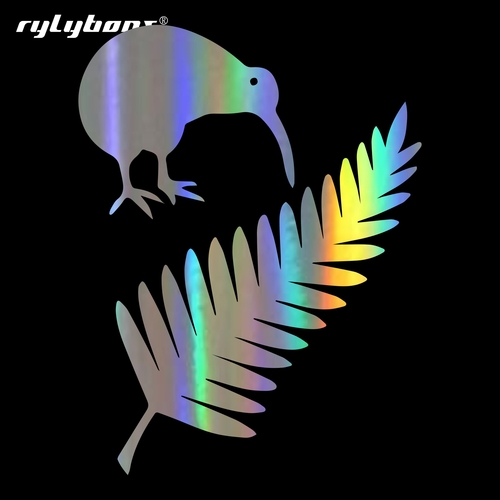 Rylybons 11.4*15CM Kiwi Bird Vinyl Car Stickers