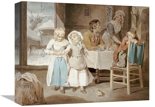 Global Gallery GCS-267571-16-142 16 in. The Pet Robin Art Print - Fran