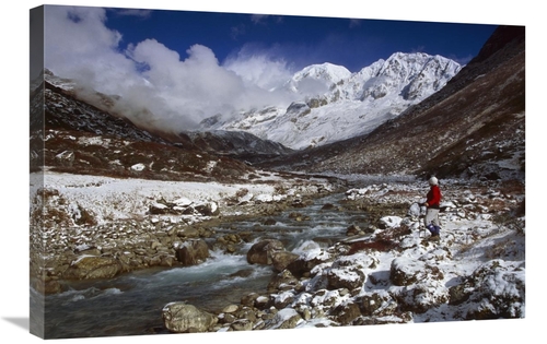 Global Gallery GCS-453469-2030-142 20 x 30 in. Kabru Peak, Winter 