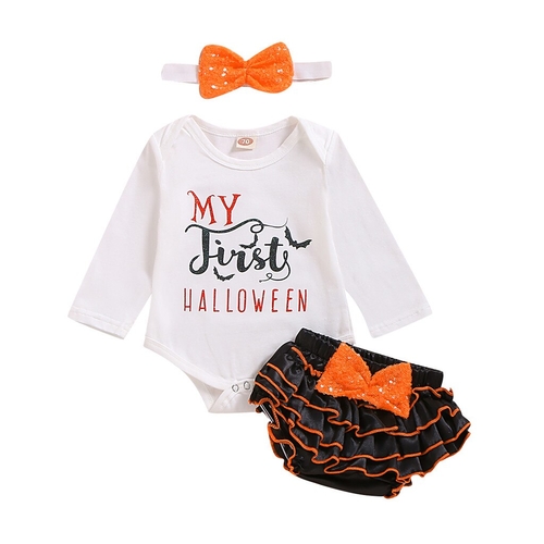 Halloween lette Baby Boy Girl Clothing Sets 2019