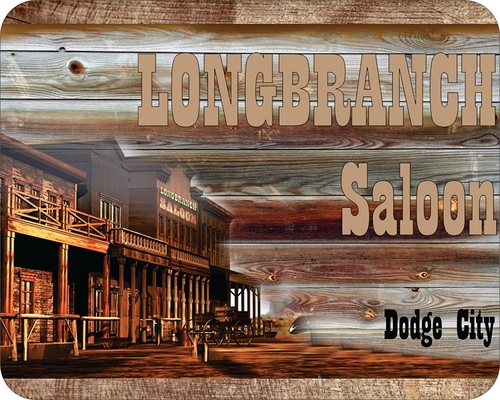 Longbranch Saloon Dodge City 1888  Mouse Pad