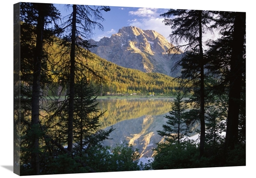 Global Gallery GCS-452009-2432-142 24 x 32 in. Mt Moran & String Lake&