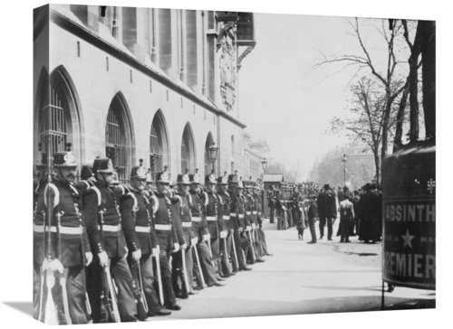 Global Gallery GCS-455117-22-142 22 in. Paris, 1898-1900 - Republi