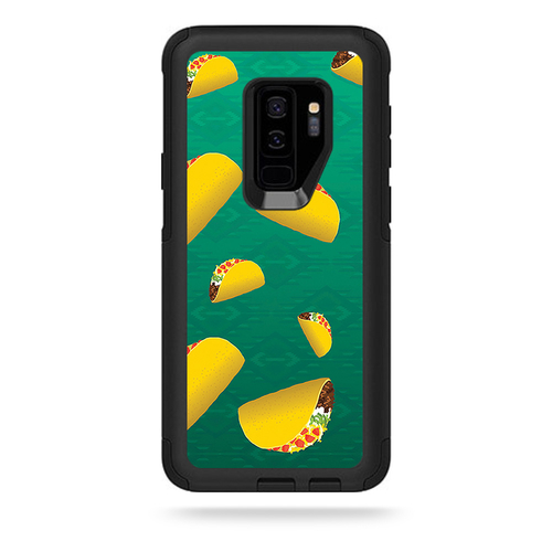 MightySkins OTCSGS9PL-Tacos Skin for Otterbox Commuter Galaxy S9 Plus 