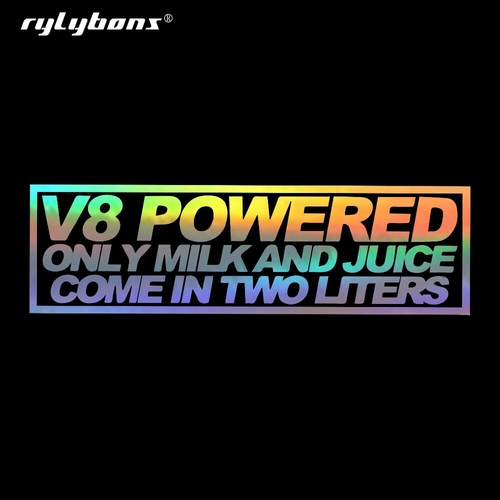 Rylybons 18cmx7.3cm V8 Powered Milk Juice 2 Liter