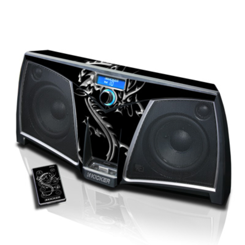 DecalGirl KICKER-CHROMEDRAGON KICKER K500 Skin - Chrome Dragon