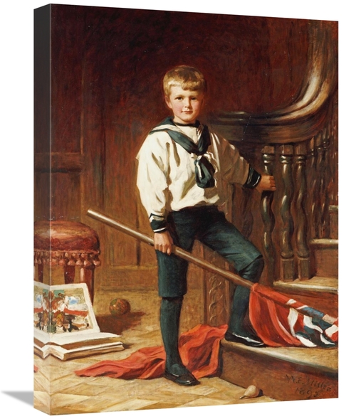 Global Gallery GCS-266881-22-142 22 in. The Young Patriot Art Print - 