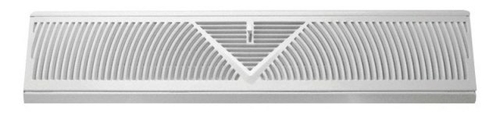 Truaire C120SW Floor Baseboard Diffuser  White - 24 in.