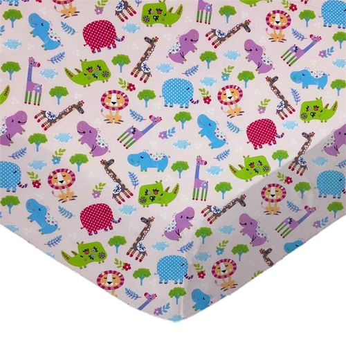 SheetWorld Fitted Moses Basket Sheet - 100% Cotton Woven - Safari