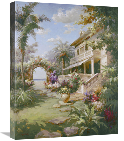 Global Gallery GCS-121374-2024-142 20 x 24 in. Garden Estate Art Print