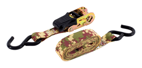 Keeper 8869810 12 ft. x 500 lbs Tie Down Strap, Desert Camo