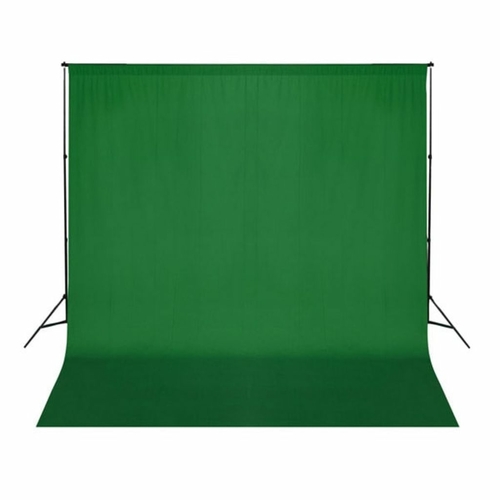 Backdrop Cotton Green 10 x 10 feet Chroma Key
