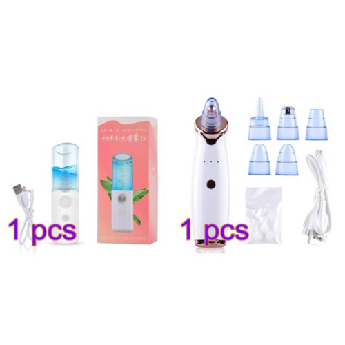 Electric Facial Blackhead Remover with Face Mist Handy Sprayer