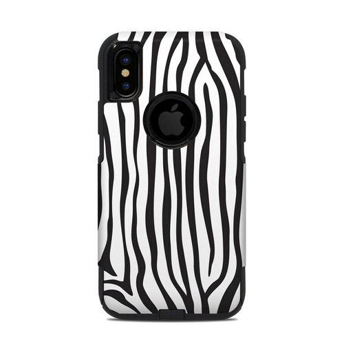 DecalGirl OCXS-ZEBRA OtterBox Commuter iPhone X & XS Case Skin - Zebra