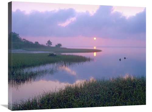 Global Gallery GCS-396575-2432-142 24 x 32 in. Marsh at Sunrise Over E
