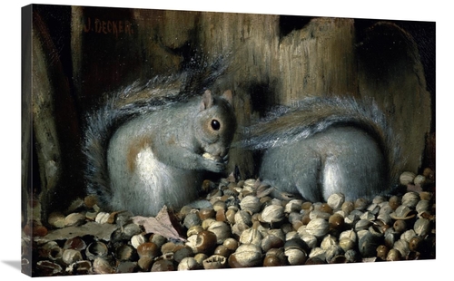 Global Gallery GCS-281974-36-142 36 in. Les Gloutons Art Print - Josep