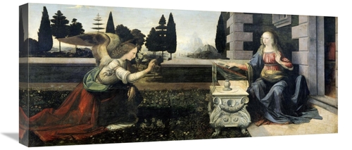 Global Gallery GCS-277235-30-142 30 in. Annunciation Art Print - Leona