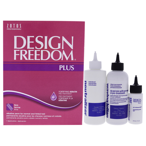 Zotos I0105825 Design Freedom Plus Alkaline Permanent Treatment for Wo