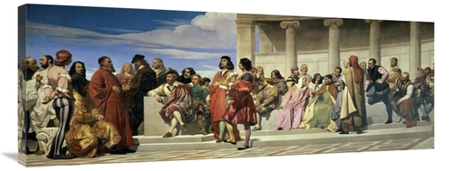 Global Gallery GCS-277384-44-142 44 in. Hemicycle De L Ecole Des Beaux