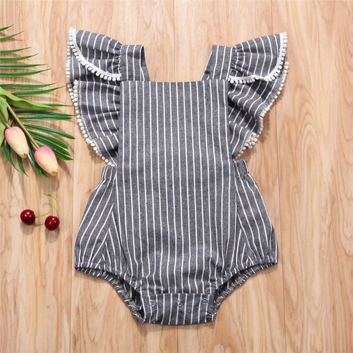 Pudcoco Hot Sale Toddler Infant Baby Girl Stripes